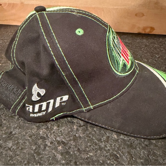 NASCAR Mountain Dew Amp Dale Earnhardt Jr 88 Mens Hat Adjustable Strap Back Cap - Picture 3 of 4